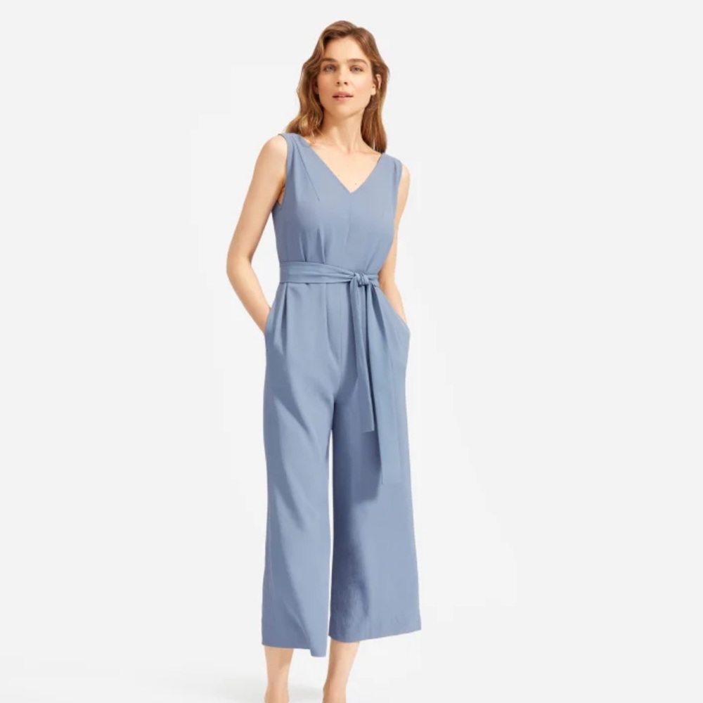 Everlane Japanese GoWeave Essential Jumpsuit